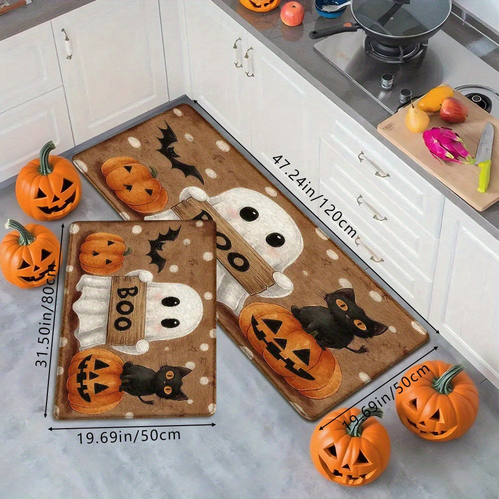 Halloween-Themed Decorative Doormat Bowlift — product view 3
