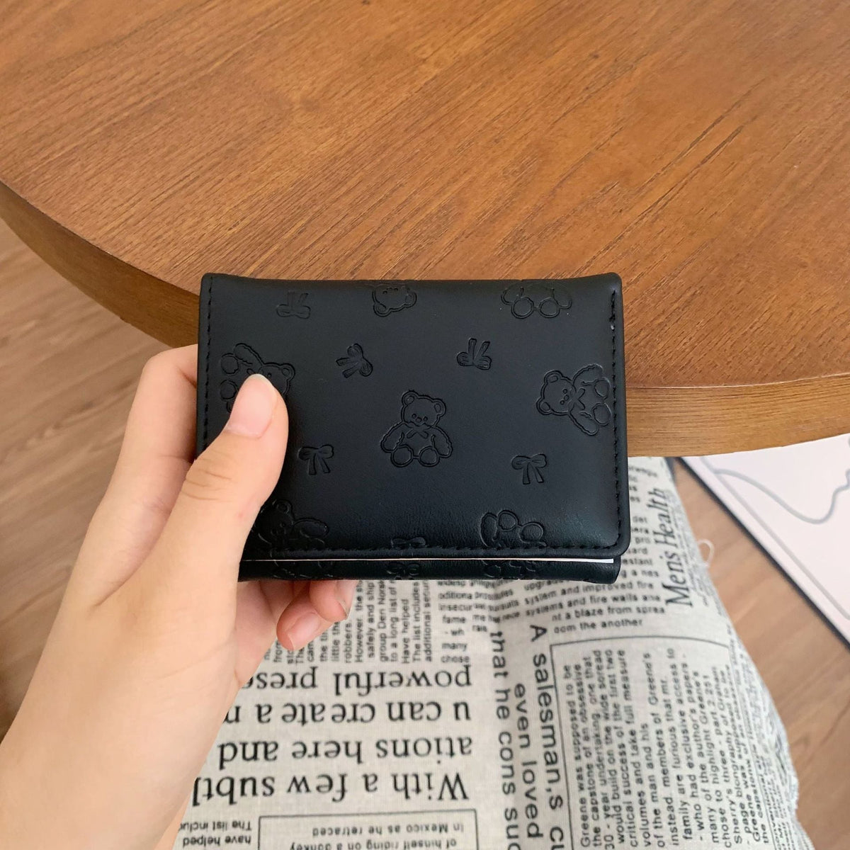 Cute Bear-Themed Mini Wallet — product view 3