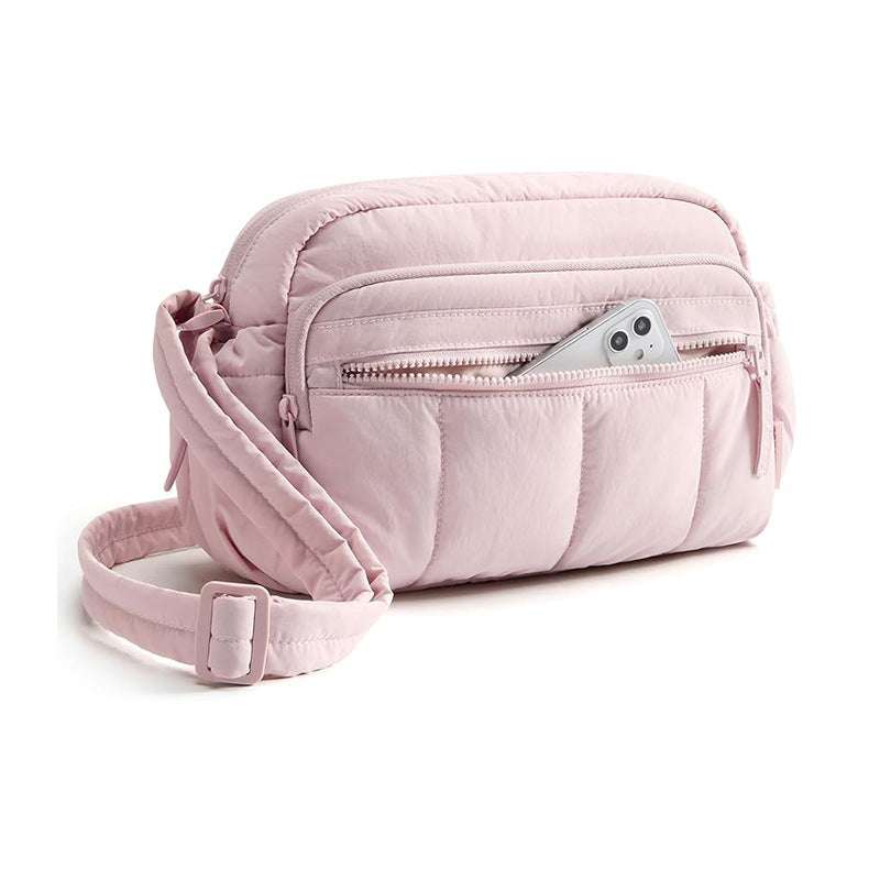 Multifunctional Quilted Shoulder Bag LoungeYard — product view 1