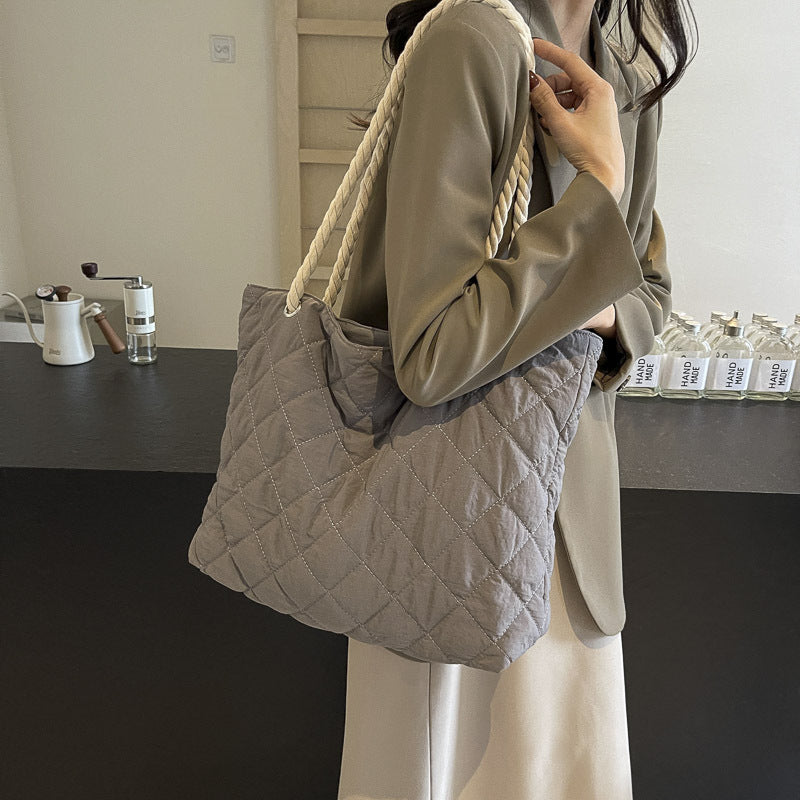 Quilted Beach Tote Bag — product view 7