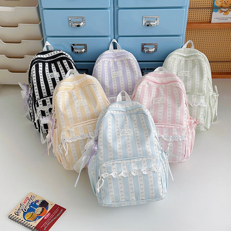 Decorative Patterned Backpack LoungeYard — product view 4