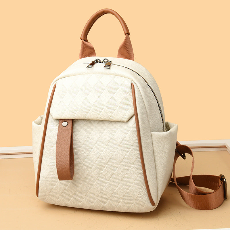 Stylish Quilted Backpack LoungeYard — product view 2