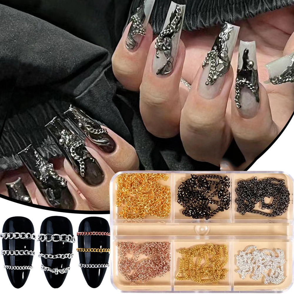 Nail Art Chain Decoration Set — product view 1