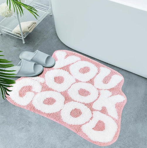 Motivational Bath Mat — product view 1