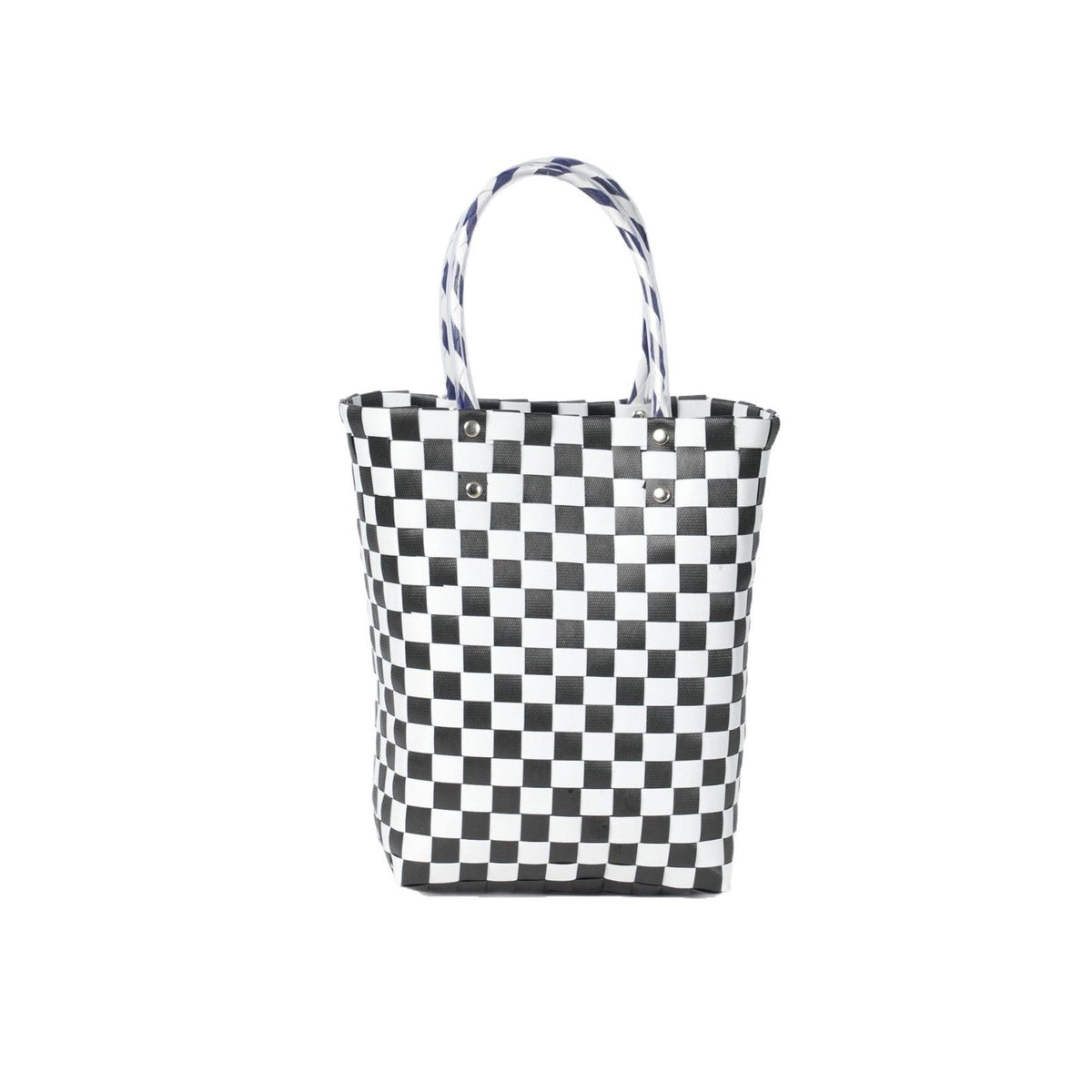 Classic Square Pattern Shopping Bag LoungeYard — product view 4