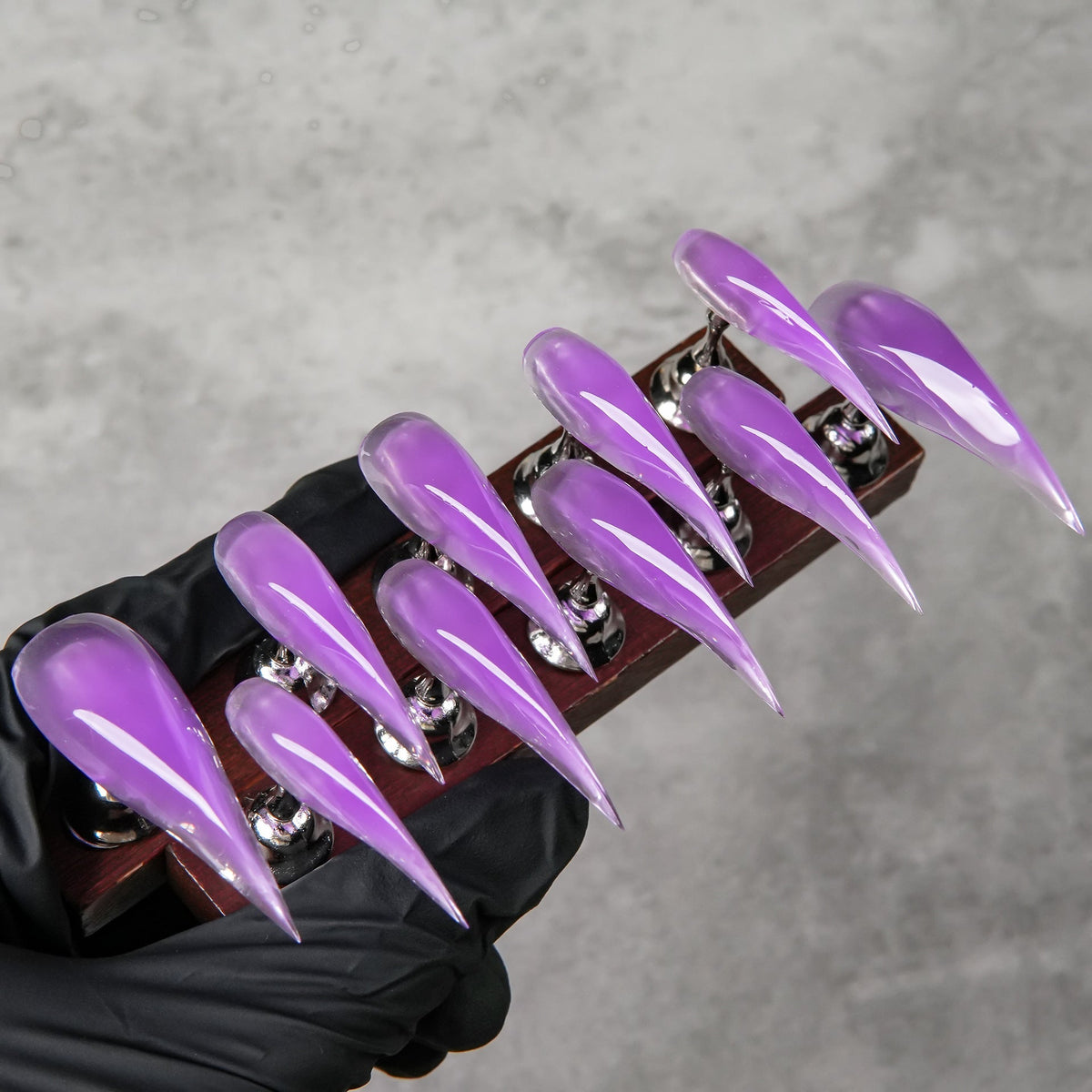 Premium Decorative Stiletto Press-On Nails — product view 1