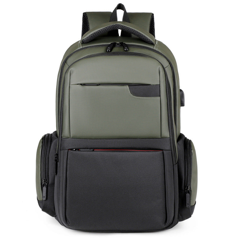 Multi-Pocket Laptop Backpack LoungeYard — product view 3