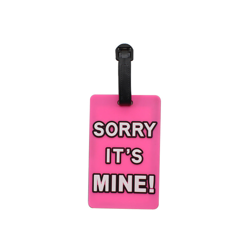 Unisex Customizable Travel Luggage Tag LoungeYard — product view 2