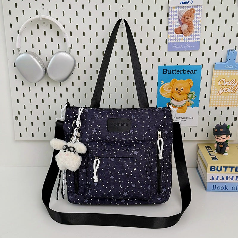 Lightweight Star-Patterned Backpack LoungeYard — product view 7