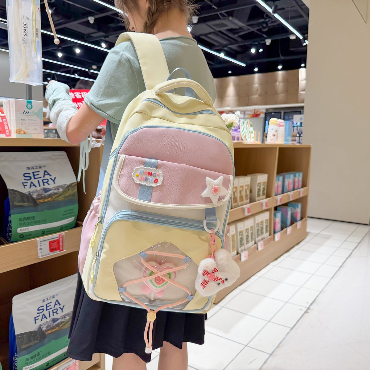 Playful Character-Themed Mini Backpack LoungeYard — product view 3