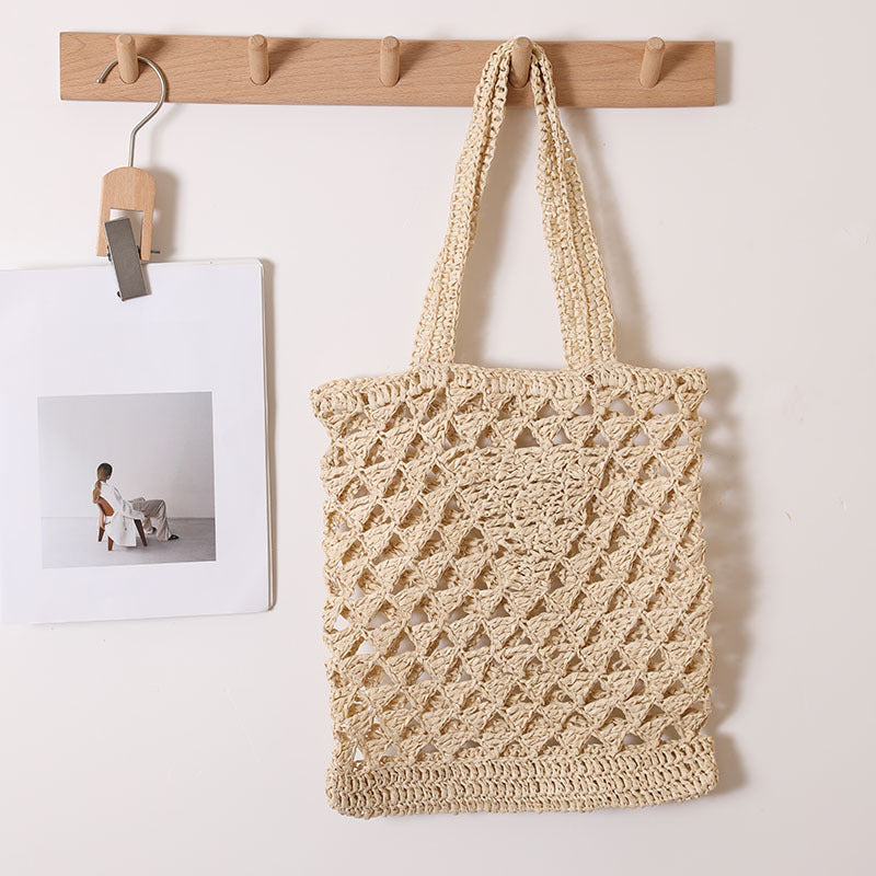 Stylish mesh tote bag LoungeYard — product view 7