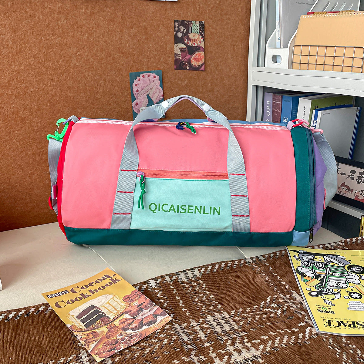 Sporty Fitness Duffel Bag with Multiple Compartments LoungeYard — product view 1