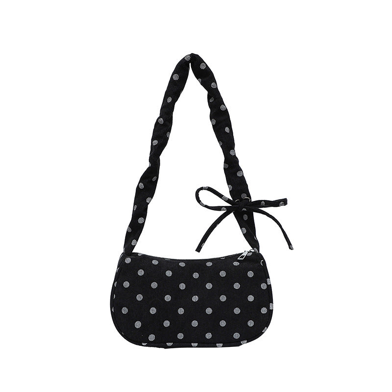 WoVintage Polka Dot Crossbody Handbag LoungeYard — product view 6