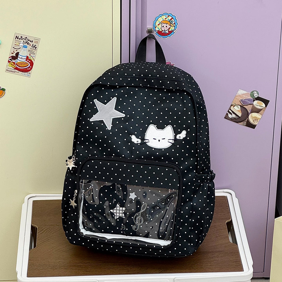 Playful Illustrated Backpack LoungeYard 1791205608 — product view 7
