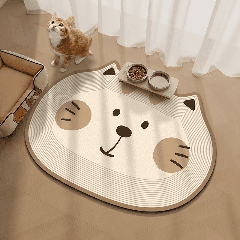 Cartoon Zebra Bath Mat for Bathrooms — product view 2