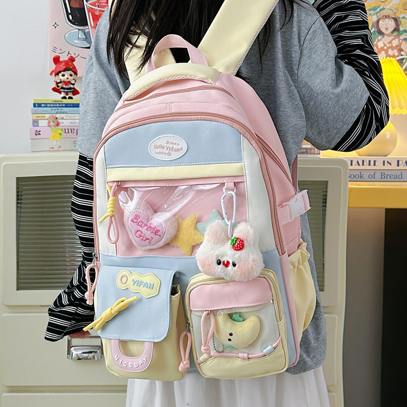 Creative Cartoon-Themed School Backpack LoungeYard — product view 2