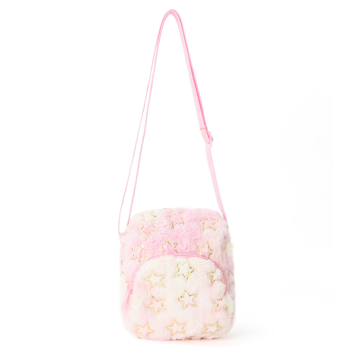 Fluffy shoulder bag with star motif LoungeYard — product view 6