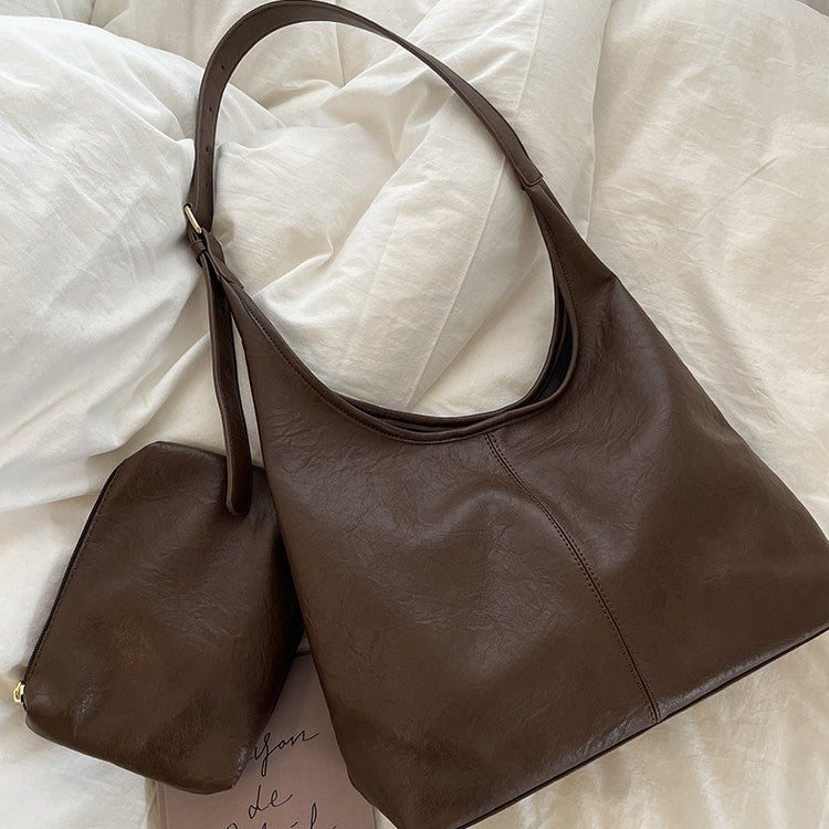 Chic Slouchy Shoulder Bag LoungeYard — product view 1