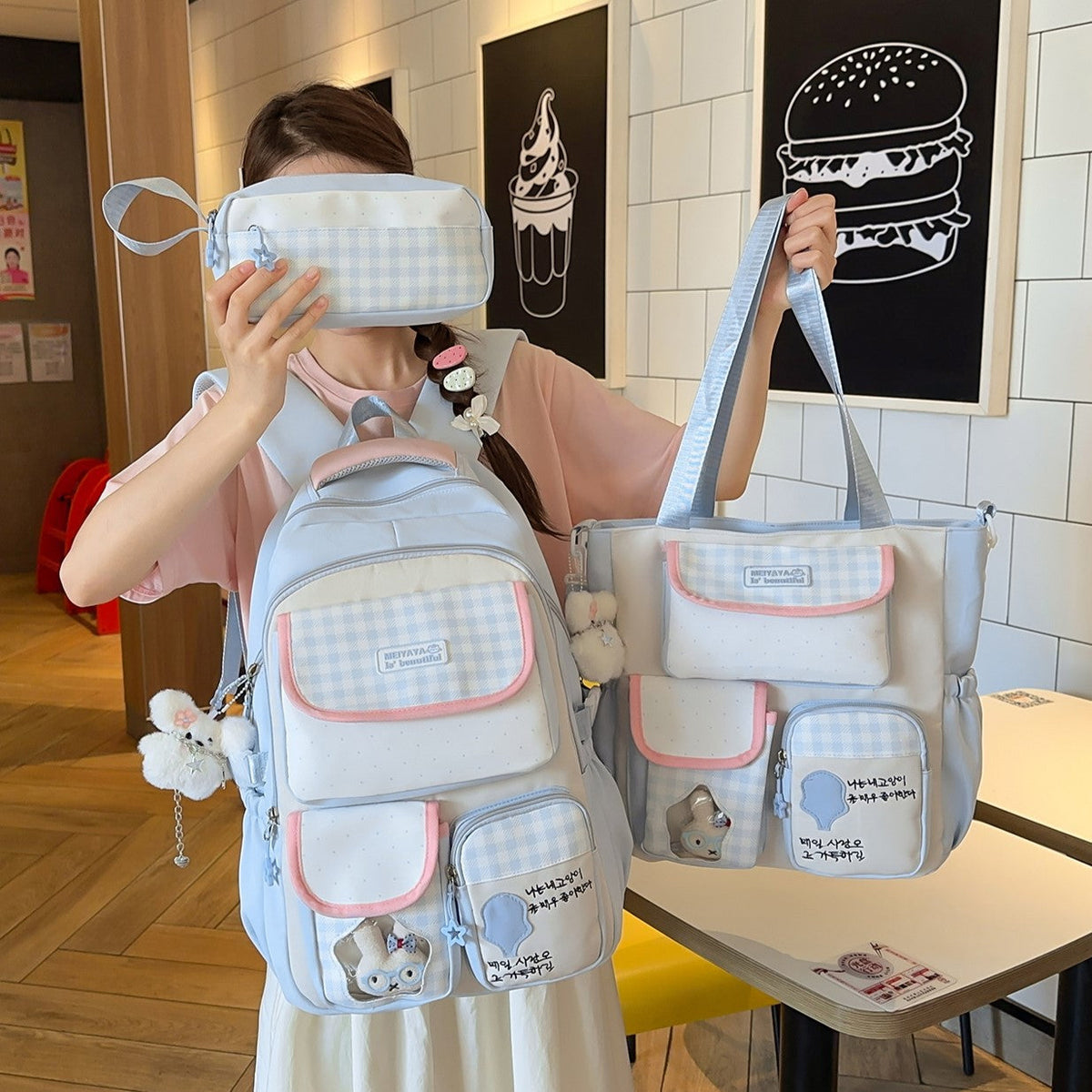 Multi-Pocket Utility Backpack LoungeYard — product view 3