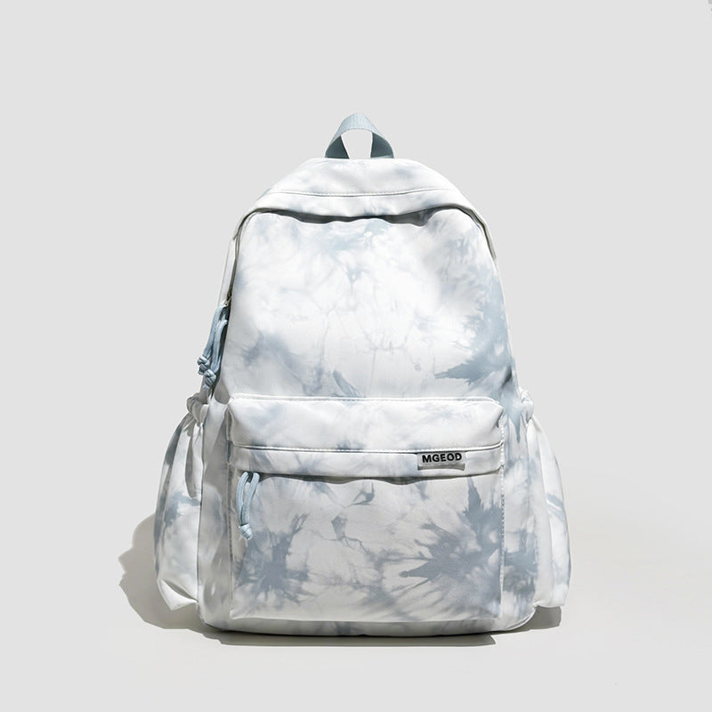 Lightweight Casual Backpack with Plush Keychain LoungeYard — product view 7