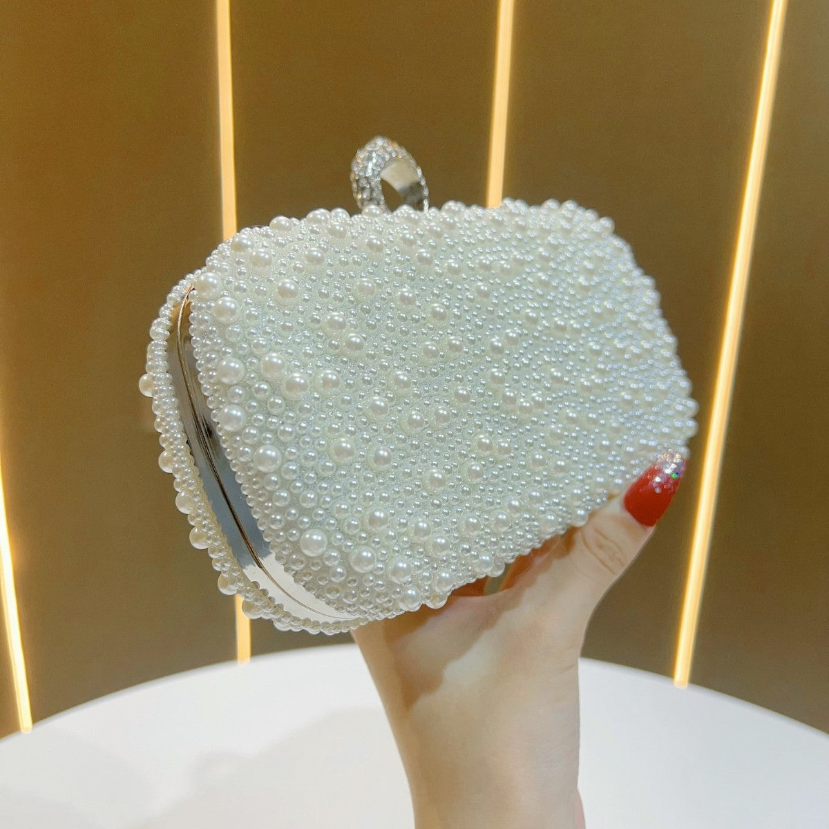 Elegant Beaded Evening Clutch — product view 2