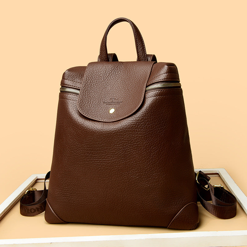 Premium Leather Backpack — product view 1