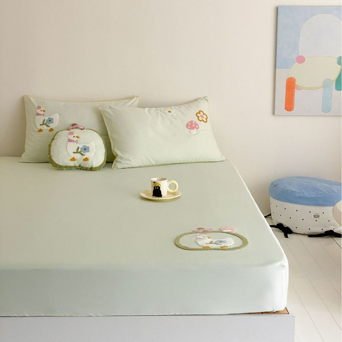 Children's fitted sheet set — product view 6