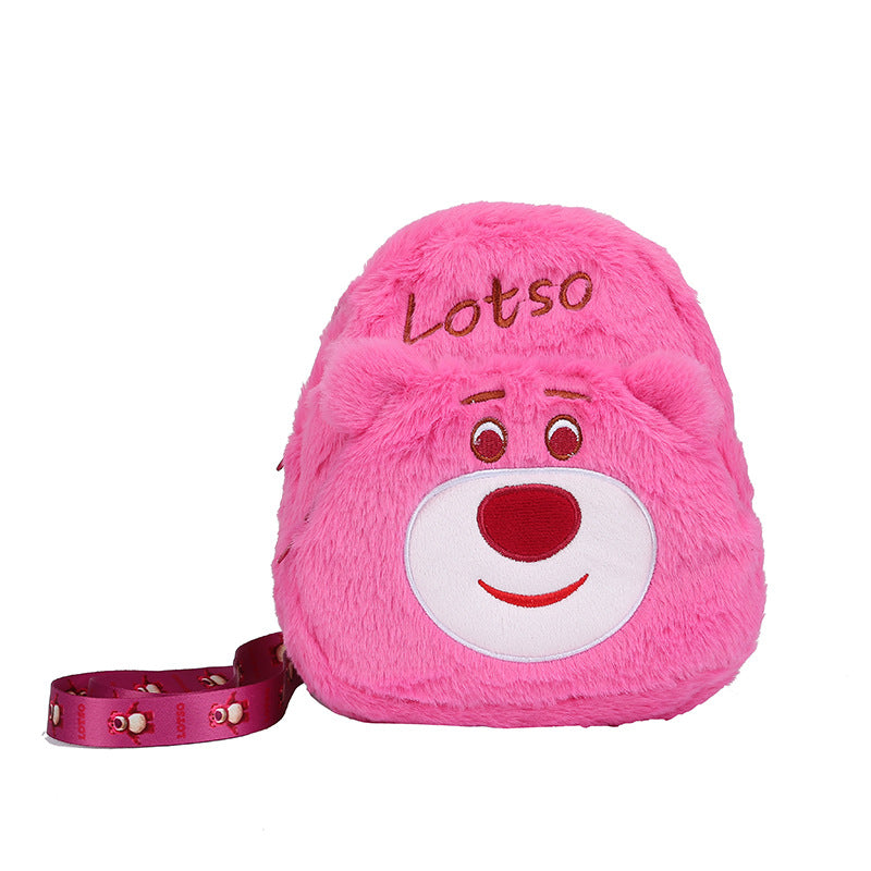 Plush Cartoon-Themed Backpack — product view 1