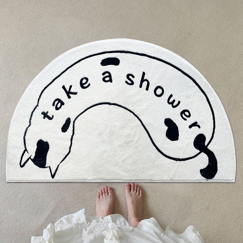 Artistic Shower-Themed Bath Mat — product view 5