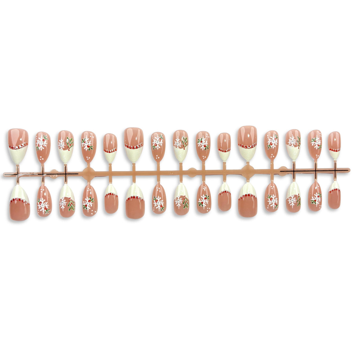 Floral-Design Press-On Nail Set — product view 5