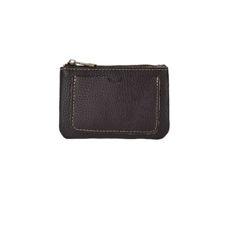Textured Leather Card Holder LoungeYard — product view 5
