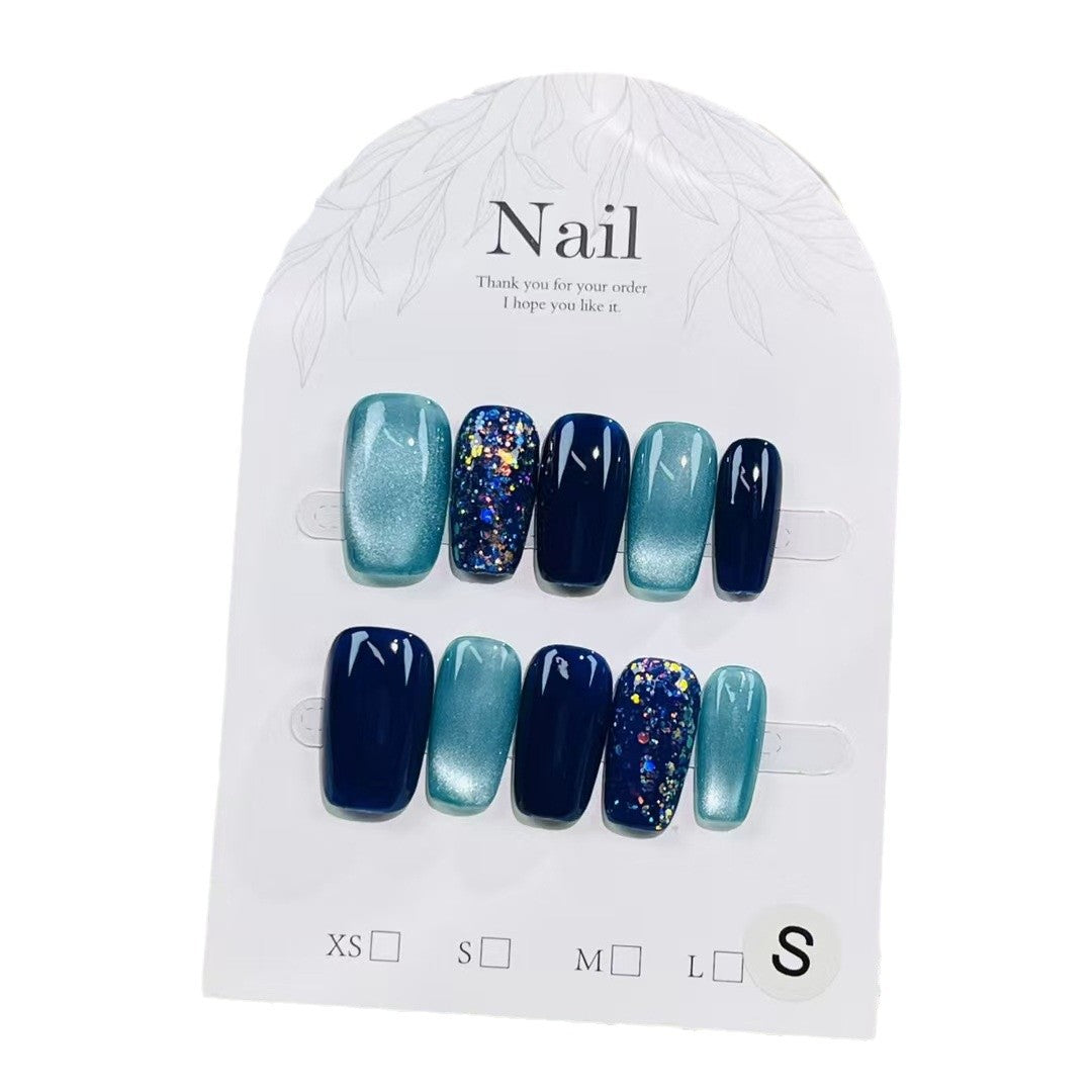 Glamorous Glossy Light-Reflecting Press-On Nail Set — product view 5