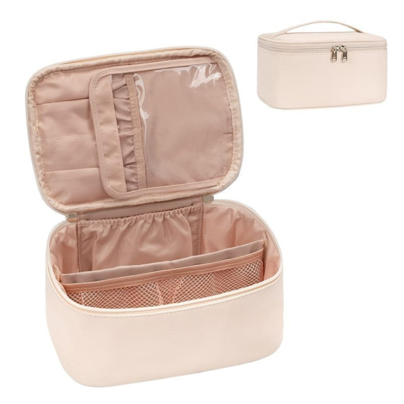 Cosmetic Organizer Bag with Structured Design and Versatile Compartments LoungeYard — product view 6