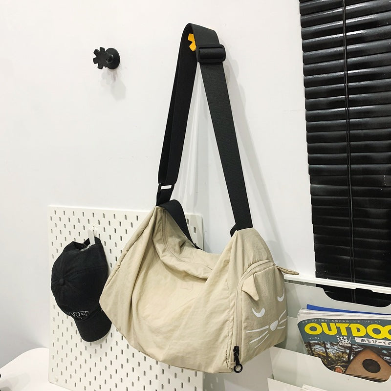 Shopping bag with cat design LoungeYard — product view 4