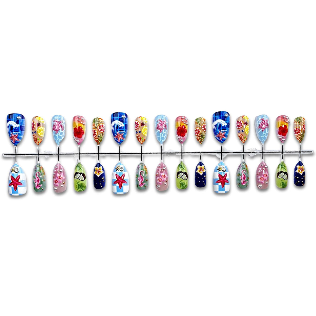 Creative Themed Press-On Nail Art Collection — product view 3