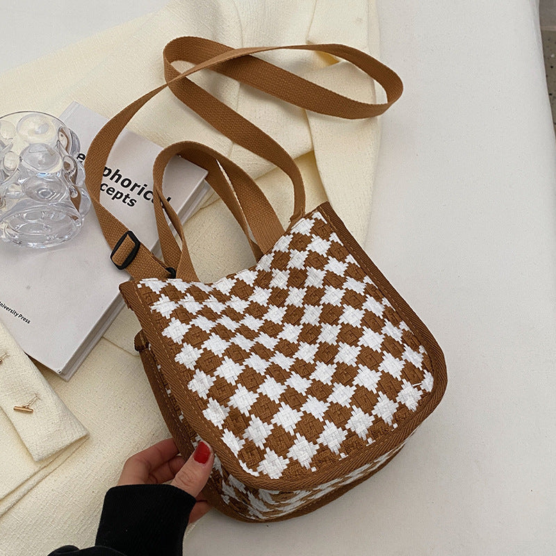 Textured Woven Handbag — product view 7