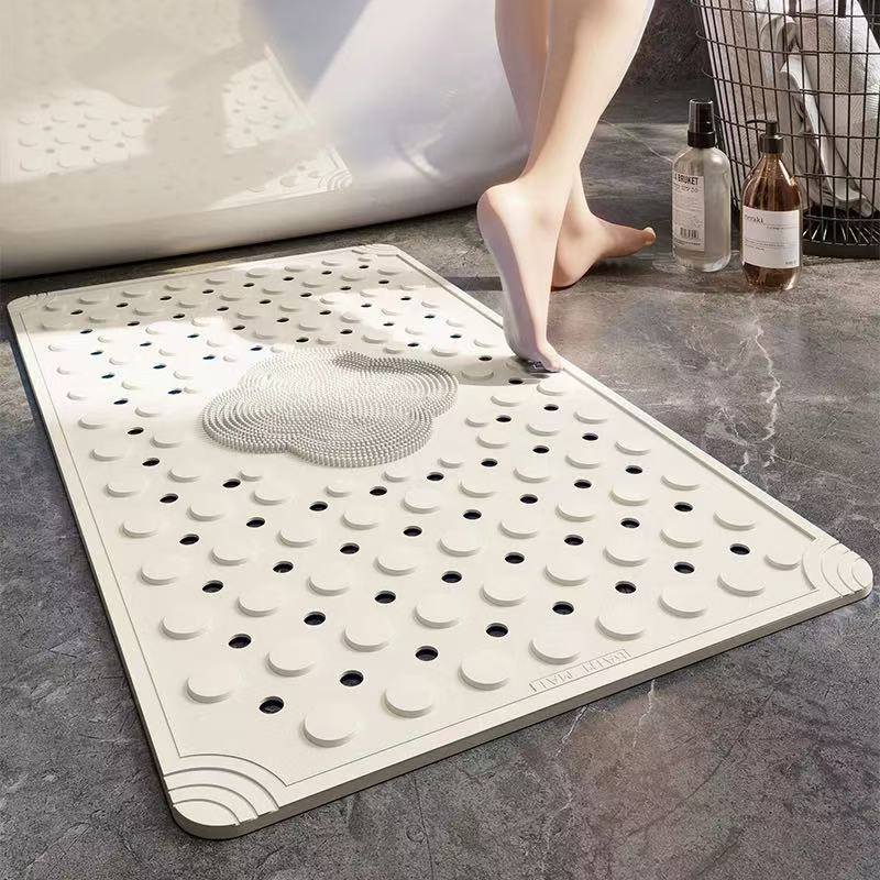 Non-Slip Floral Shower Mat Bowlift — product view 7