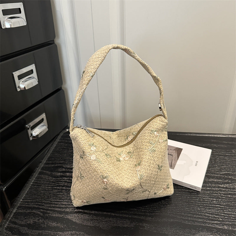Floral Embroidered Handbag — product view 4
