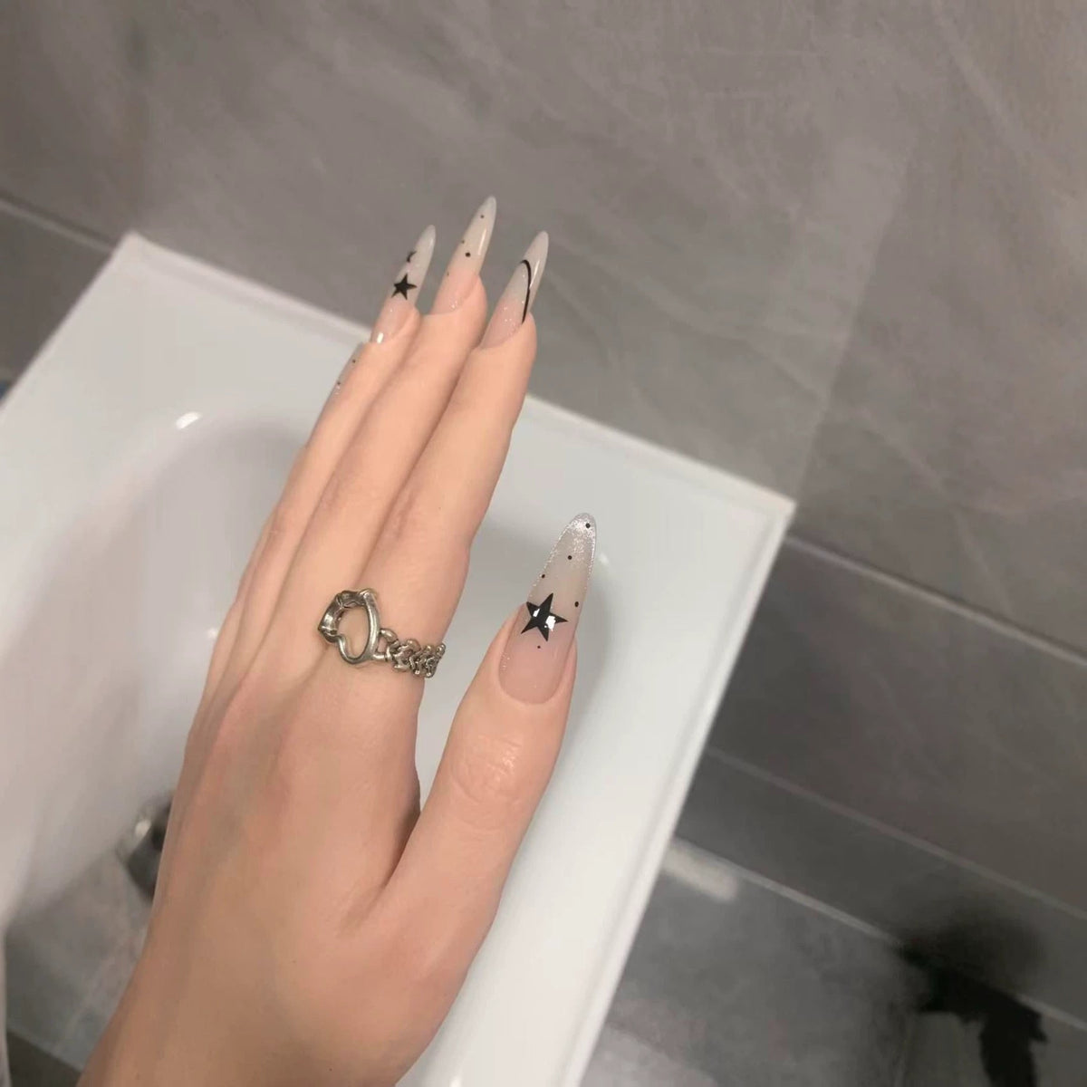Glamorous Stiletto Press-On Nail Set — product view 2
