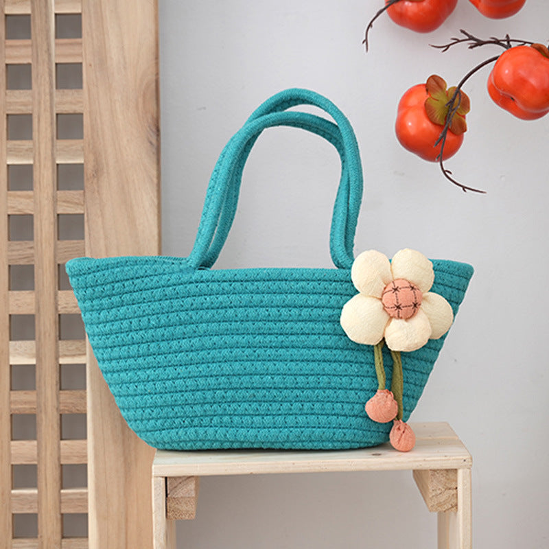 Flower-shaped tote bag LoungeYard — product view 6