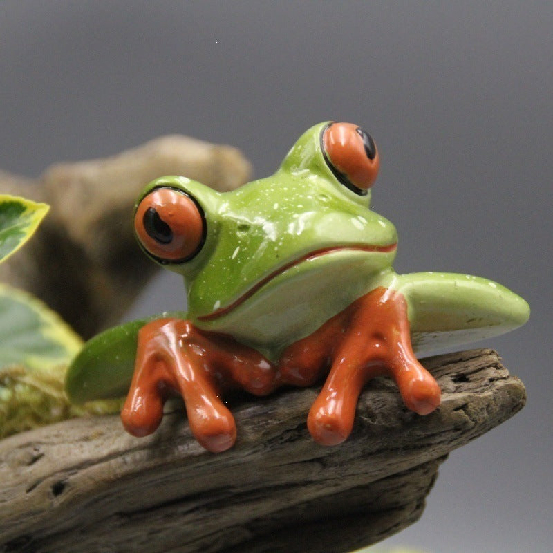 Creative Frog Figurine Bowlift — product view 3