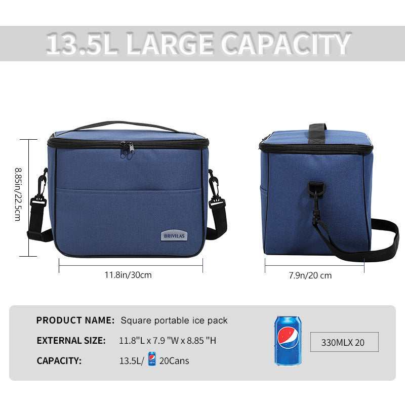 Insulated Multi-Compartment Lunch Cooler — product view 5