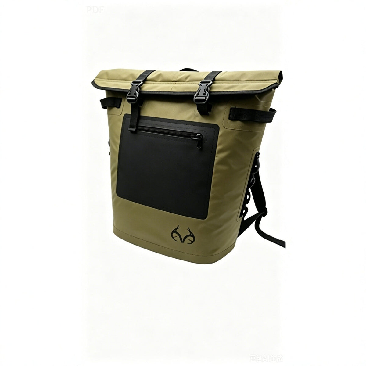 Waterproof Roll-Top Backpack LoungeYard — product view 1
