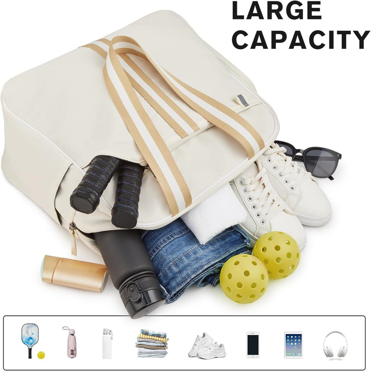 Versatile Sports Gym Backpack LoungeYard — product view 4