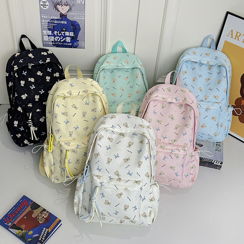 Cute Teddy Bear-Themed Backpack LoungeYard — product view 4