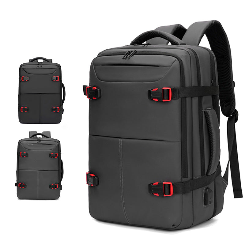 Practical Laptop Backpack with Innovative Safety Compartment and Organizer System LoungeYard — product view 1