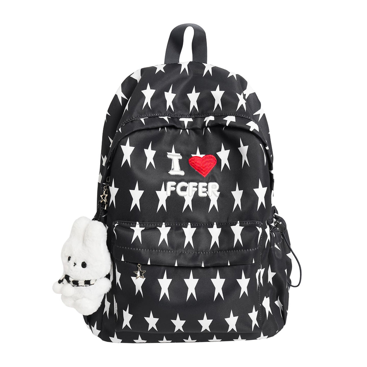 Casual Star-Patterned Backpack LoungeYard — product view 5