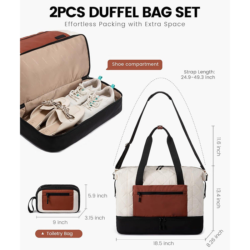 Stylish and Multifunctional Travel Bag LoungeYard — product view 5