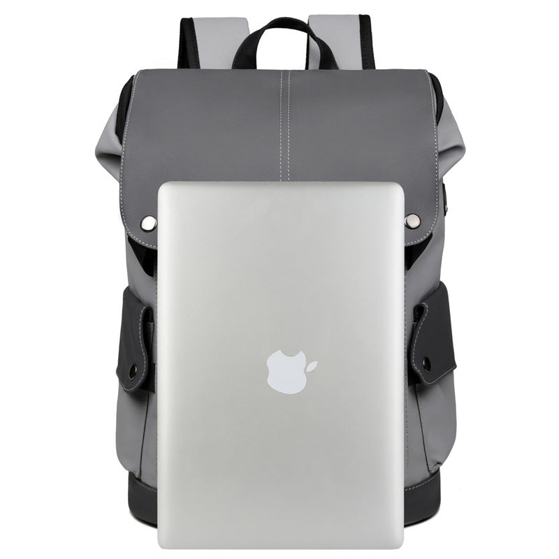 More modern backpack with multiple compartments and customizable design LoungeYard — product view 4