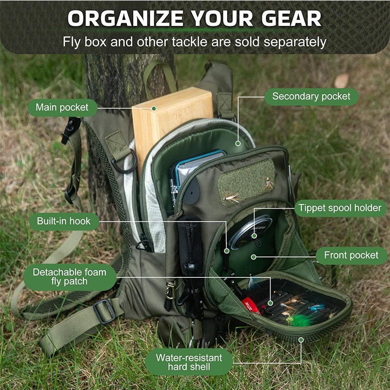 Compact Outdoor Utility Sling Bag LoungeYard — product view 4